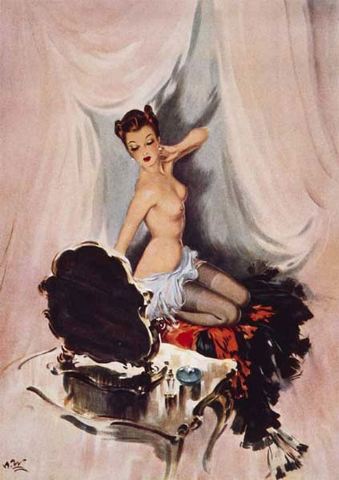 David Wright oil painting